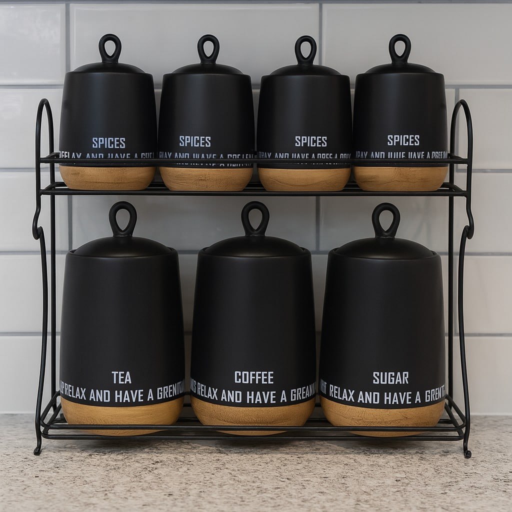 طقم توابل ٨ قطع